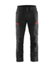 Pantalon maintenance +stretch Blåkläder 1456 Noir/Rouge Blaklader - 145618459956C