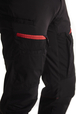 Pantalon maintenance +stretch Blåkläder 1456 Noir/Rouge Blaklader - 145618459956C