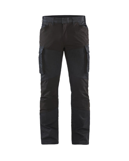Pantalon maintenance denim stretch 2D Blåkläder 1457 Marine/Noir Blaklader - 145711478999C