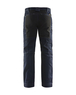 Pantalon maintenance denim +stretch Blåkläder 1459 Marine/Noir Blaklader - 145911428999C
