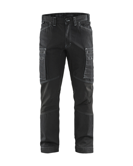 Pantalon maintenance denim +stretch Blåkläder 1459 Noir Blaklader - 145911429900C