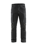 Pantalon maintenance denim +stretch Blåkläder 1459 Noir Blaklader - 145911429900C