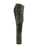 Pantalon maintenance +stretch Blåkläder 1459 Vert Kaki/Noir Blaklader - 145918454599C