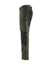 Pantalon maintenance +stretch Blåkläder 1459 Vert armée/Noir Blaklader - 145918454699C