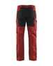 Pantalon maintenance +stretch Blåkläder 1459 Rouge/Noir Blaklader - 145918455699C