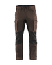 Pantalon maintenance +stretch Blåkläder 1459 Marron/Noir Blaklader - 145918457899C