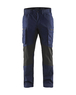 Pantalon maintenance +stretch Blåkläder 1459 Marine/Noir Blaklader - 145918458999C