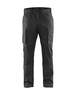 Pantalon maintenance +stretch Blåkläder 1459 Gris Foncé/Noir Blaklader - 145918459899C