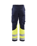 Pantalon Multinormes Blåkläder 1478 Marine/Jaune fluo Blaklader - 147815148933C