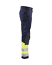 Pantalon Multinormes Blåkläder 1478 Marine/Jaune fluo Blaklader - 147815148933C