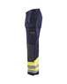Pantalon artisan multinormes Blåkläder 1479 Marine/Jaune fluo Blaklader - 147915148933C