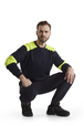 Pantalon inhérent retardant flamme +stretch Blåkläder 1486 Marine Blaklader - 148615128900C