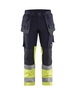 Pantalon multinormes inhérent +stretch Blåkläder 1487 Marine/Jaune fluo Blaklader - 148715128933C