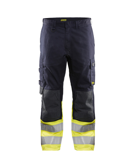 Pantalon multinormes inhérent Blåkläder 1488 Marine/Jaune fluo Blaklader - 148815128933C