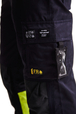 Pantalon multinormes inhérent Blåkläder 1488 Marine/Jaune fluo Blaklader - 148815128933C