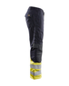 Pantalon multinormes inhérent Blåkläder 1488 Marine/Jaune fluo Blaklader - 148815128933C