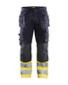 Pantalon multinormes inhérent Blåkläder 1489 Marine/Jaune fluo Blaklader - 148915128933C