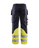 Pantalon multinormes inhérent Blåkläder 1489 Marine/Jaune fluo Blaklader - 148915128933C