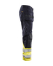 Pantalon multinormes inhérent Blåkläder 1489 Marine/Jaune fluo Blaklader - 148915128933C