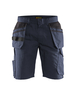 Short maintenance avec poches flottantes Blåkläder 1494 Marine foncé/Noir Blaklader - 149413308699C