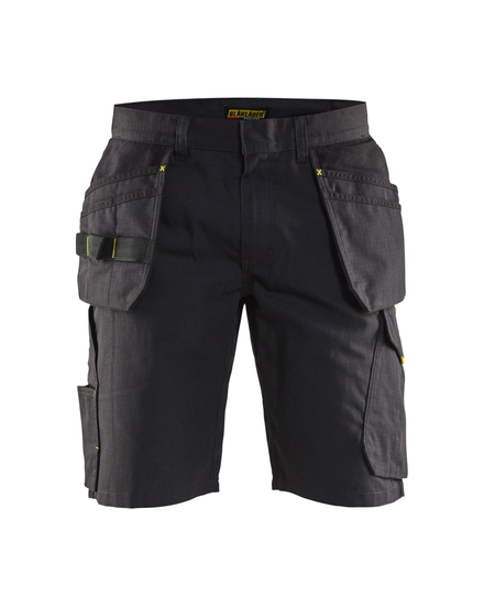 Short maintenance avec poches flottantes Blåkläder 1494 Noir/Jaune fluo Blaklader - 149413309933C
