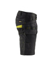 Short maintenance avec poches flottantes Blåkläder 1494 Noir/Jaune fluo Blaklader - 149413309933C