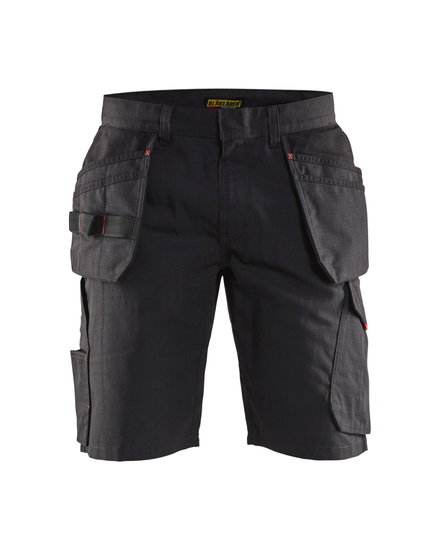 Short maintenance avec poches flottantes Blåkläder 1494 Noir/Rouge Blaklader - 149413309956C