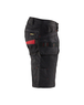 Short maintenance avec poches flottantes Blåkläder 1494 Noir/Rouge Blaklader - 149413309956C