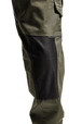 Pantalon maintenance +stretch Blåkläder 1495 Vert Kaki/Noir Blaklader - 149513304599C