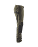 Pantalon maintenance +stretch Blåkläder 1495 Vert Kaki/Noir Blaklader - 149513304599C