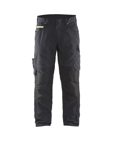 Pantalon maintenance +stretch Blåkläder 1495 Noir/Jaune fluo Blaklader - 149513309933C