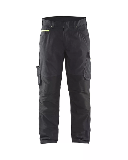 Pantalon maintenance +stretch Blåkläder 1495 Noir/Jaune fluo Blaklader - 149513309933C