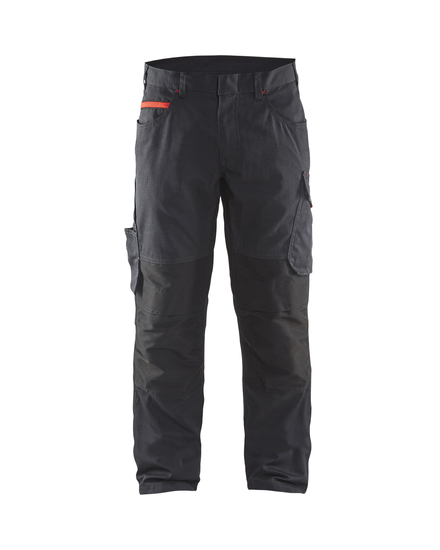 Pantalon maintenance +stretch Blåkläder 1495 Noir/Rouge Blaklader - 149513309956C