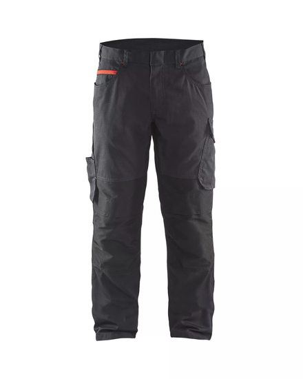 Pantalon maintenance +stretch Blåkläder 1495 Noir/Rouge Blaklader - 149513309956C