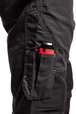 Pantalon maintenance +stretch Blåkläder 1495 Noir/Rouge Blaklader - 149513309956C