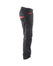 Pantalon maintenance +stretch Blåkläder 1495 Noir/Rouge Blaklader - 149513309956C