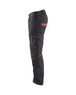Pantalon maintenance +stretch Blåkläder 1495 Noir/Rouge Blaklader - 149513309956C