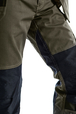 Pantalon maintenance +stretch avec poches flottantes Blåkläder 1496 Vert Kaki/Noir Blaklader - 149613304599C
