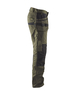 Pantalon maintenance +stretch avec poches flottantes Blåkläder 1496 Vert Kaki/Noir Blaklader - 149613304599C