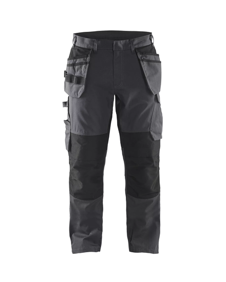 Pantalon maintenance +stretch avec poches flottantes Blåkläder 1496 Gris moyen/Noir Blaklader - 149613309699C