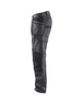 Pantalon maintenance +stretch avec poches flottantes Blåkläder 1496 Gris moyen/Noir Blaklader - 149613309699C
