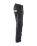 Pantalon maintenance +stretch avec poches flottantes Blåkläder 1496 Noir/Jaune fluo Blaklader - 149613309933C