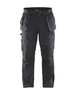 Pantalon maintenance +stretch avec poches flottantes Blåkläder 1496 Noir/Gris foncé Blaklader - 149613309998C