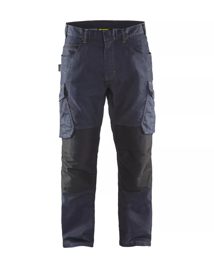 Pantalon  maintenance Denim Stretch 2D Blåkläder 1497 Marine/Noir Blaklader - 149711418999C