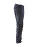 Pantalon maintenance Denim Stretch 2D Blåkläder 1497 Marine/Noir Blaklader - 149711418999C