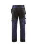 Pantalon X1500 coton Blåkläder 1500 Marine/Noir Blaklader - 150013708899C