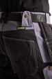 Pantalon X1500 coton Blåkläder 1500 Gris clair/Noir Blaklader - 150013709499C