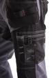 Pantalon X1500 coton Blåkläder 1500 Gris clair/Noir Blaklader - 150013709499C