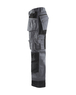 Pantalon artisan+ bicolore Blåkläder 1504 Gris clair/Noir Blaklader - 150418609499C