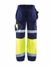 Pantalon artisan haute-visibilité Blåkläder 1508 Marine/Jaune fluo Blaklader - 150818608933C